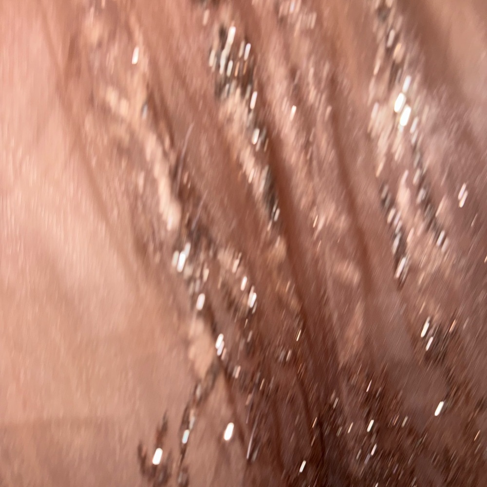 Pink Sequin Embellished Sleeveless Gown